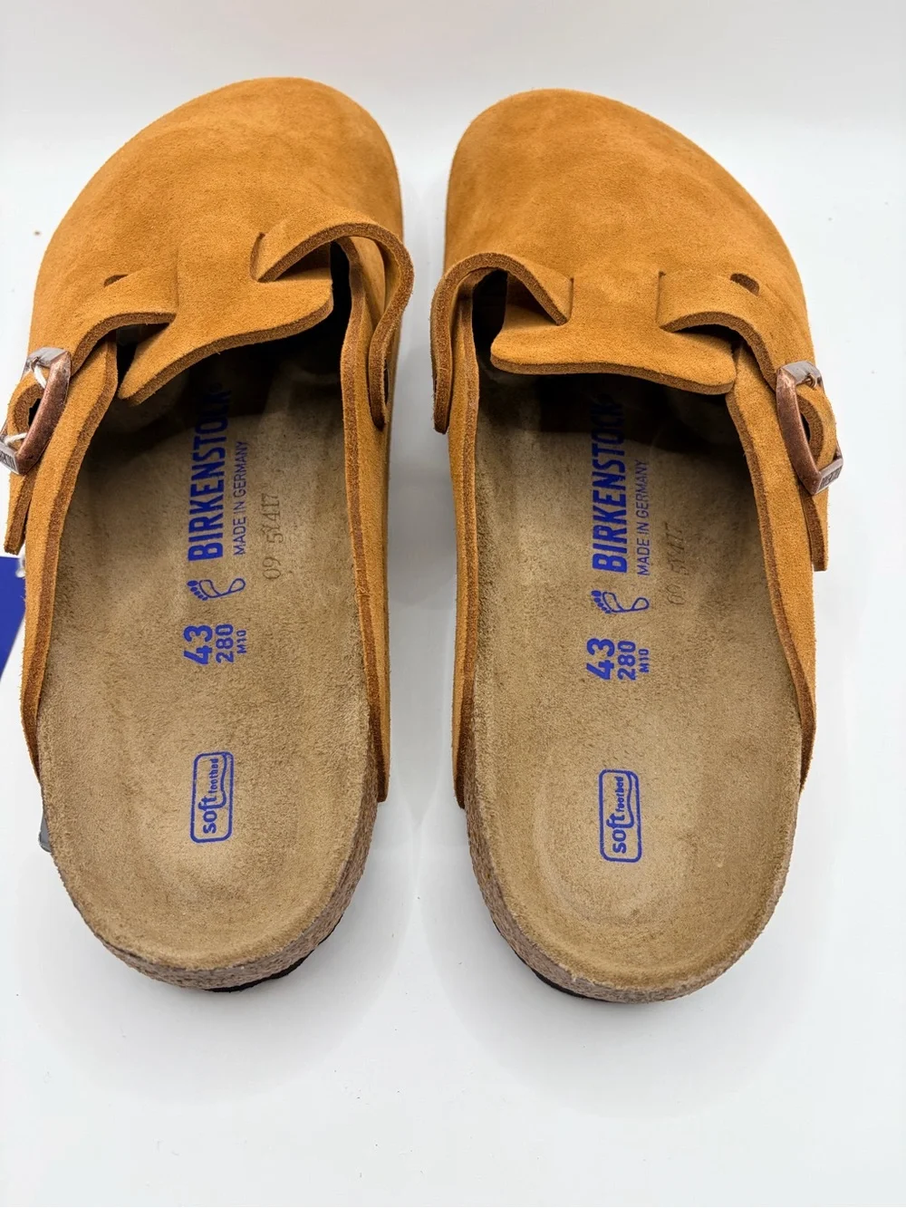 Birkenstock Boston BS Clog in Mink Suede